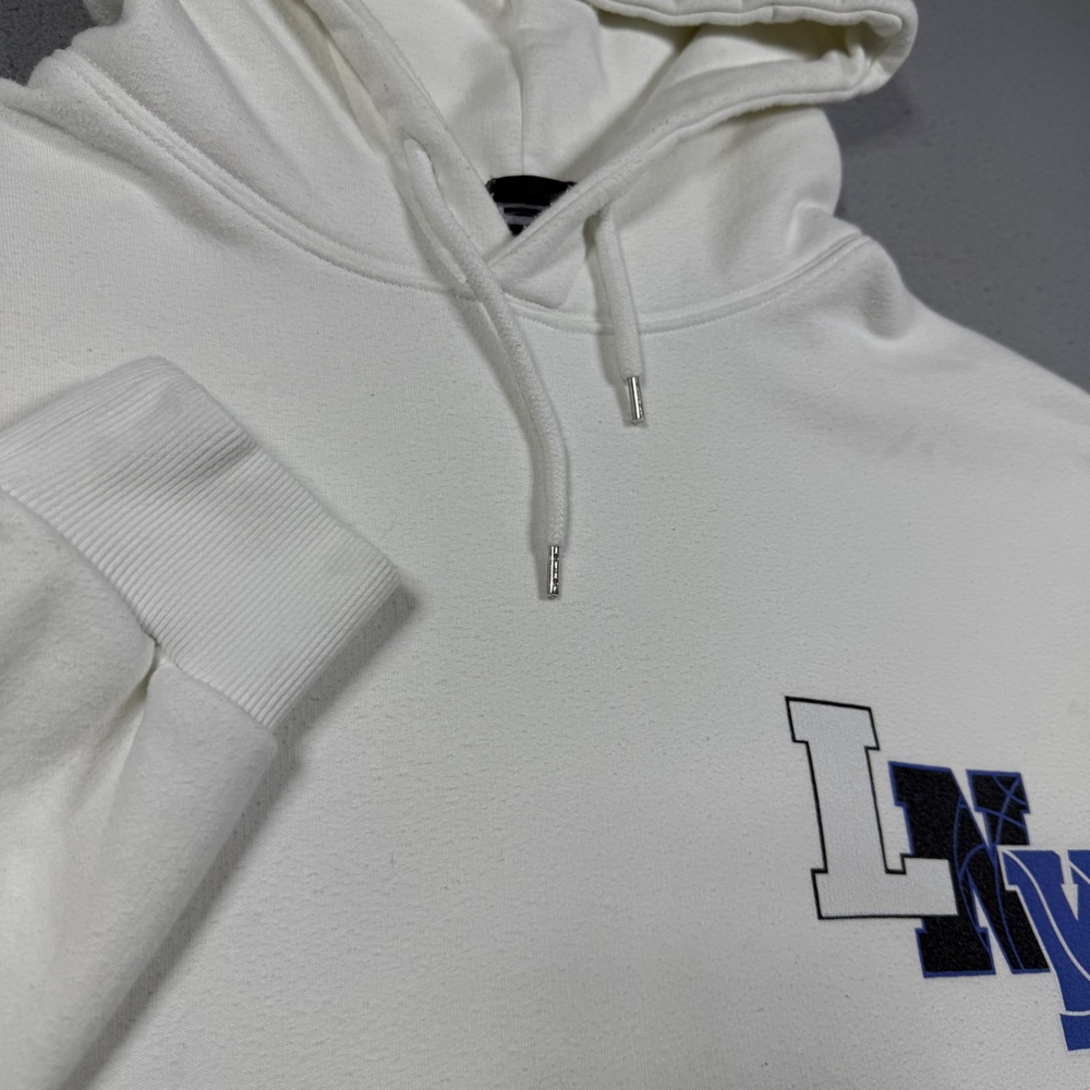 Pull&Bear Sicko19 by Lunay Lu-Lu Athletics Club Hoodie Off White Mens Large